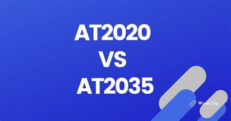 AT2020 vs AT2035 - What's the Difference?