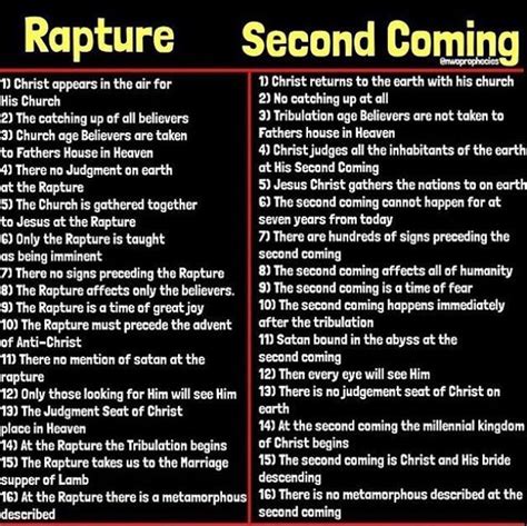 The Rapture vs. The Second Coming | Revelation bible study, Bible study scripture, Bible study ...