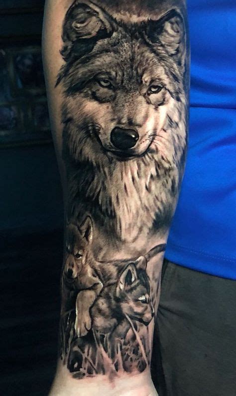 Super Tattoo Wolf Realistic Black 61 Ideas | Wolf pack tattoo, Wolf tattoos men, Wolf tattoo forearm