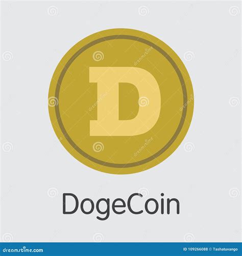 DogeCoin - Cryptocurrency Logo. Editorial Stock Photo - Illustration of asic, publickey: 109266088