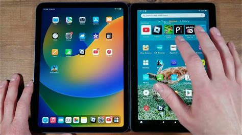 Ipad 10 Vs Amazon Fire HD10 Plus Real World Comparison - YouTube