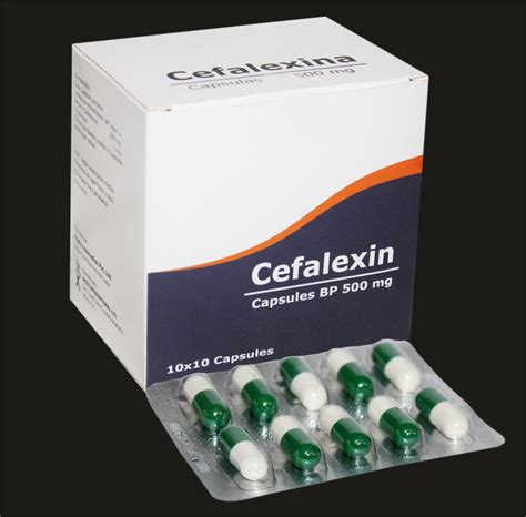 Cephalexin Capsules 250mg/500mg, Prescription, Treatment: Antibiotic at Rs 240/box in Palghar