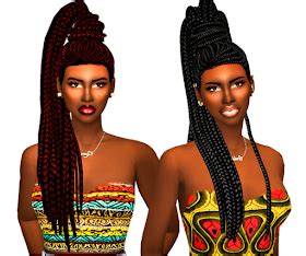 Sims 4 CC's - The Best: Hair by Ebonix