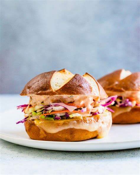 Coleslaw & Swiss Melt Sandwich – A Couple Cooks