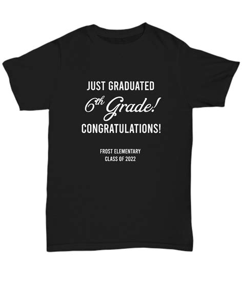 Personalized 6th Grade Graduation Gift Sixth Grade Graduate - Etsy