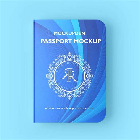 Free Passport Mockup PSD Template » CSS Author