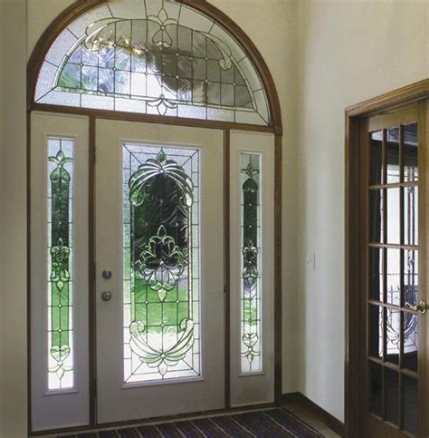 Decorative Glass Inserts | Glass decor, Stained glass door, Glass panel door