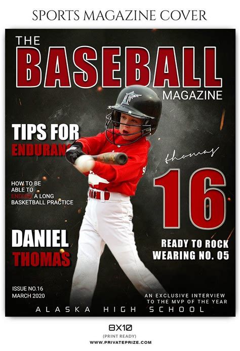 Buy Baseball - Magazine Cover Sports Photography templates Online | Privateprize Photography ...