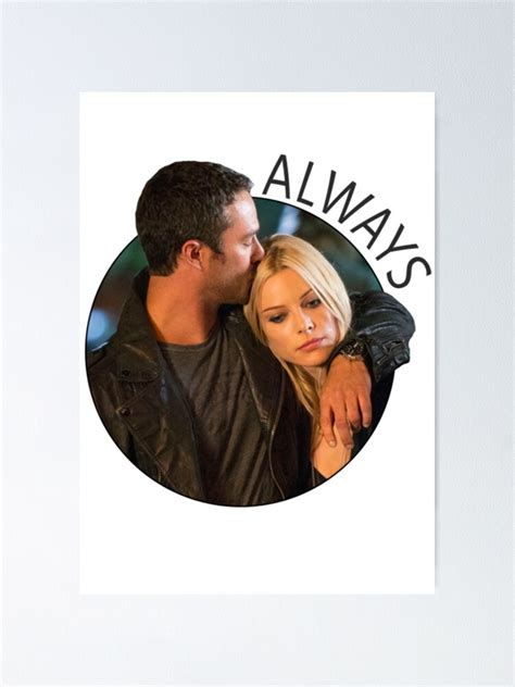 "Always - Kelly Severide & Leslie Shay" Poster for Sale by JettBrockhouse | Redbubble