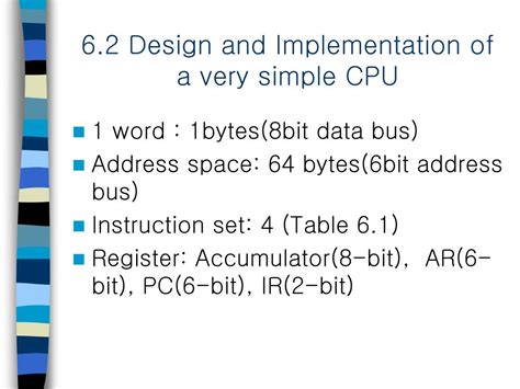 PPT - Chapter 6 CPU Design PowerPoint Presentation, free download - ID ...