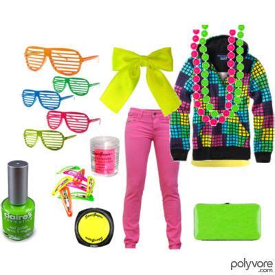 Neon - neon - ☮k☮ 80s Party Outfits, Neon Outfits, Hippie Outfits, Cute Outfits, 80s Neon Outfit ...