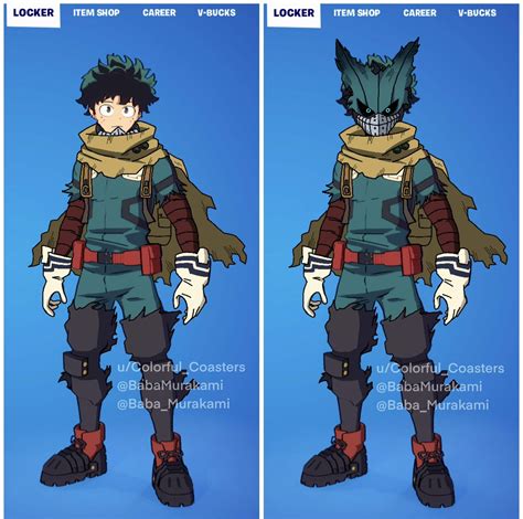 Vigilante Deku concept (fake) | Fortnite Amino