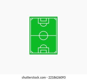 Football Court Design Isolated Concept Stock Vector (Royalty Free) 2218626093 | Shutterstock