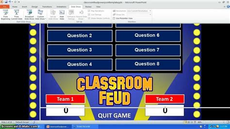 Powerpoint Game Show Templates ⋆ Power Point Template 2016 | Family feud powerpoint template ...