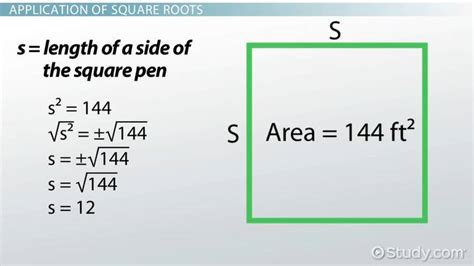 Square Root Examples