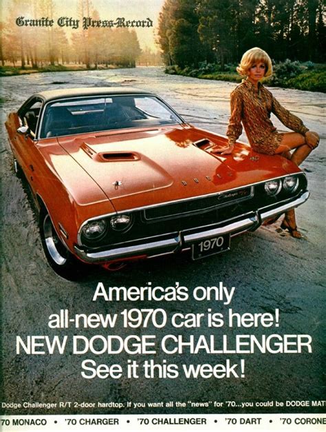 1970 Dodge Challenger R/T | Dodge challenger, Mopar, New dodge challenger