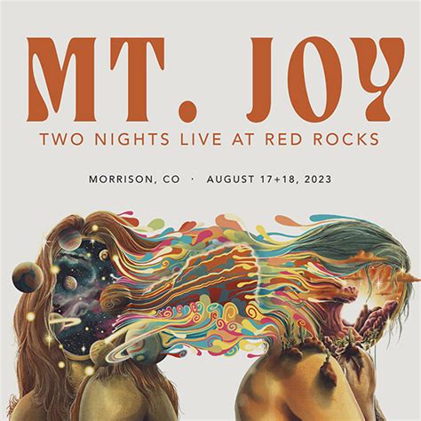 Mt. Joy 8/17 Red Rocks Amphitheatre