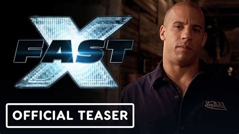 FAST X - Official The Fast and the Furious Legacy Teaser Trailer (2023 ...