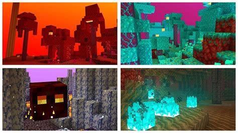 All About the NETHER BIOMES in the 1.16 Minecraft Nether Update - YouTube