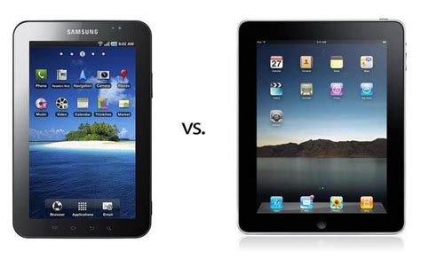 Fight: Samsung Galaxy Tablet vs. Apple iPad