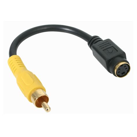 6in S-Video to Composite Video Cable - Legacy Video Cables | United Kingdom