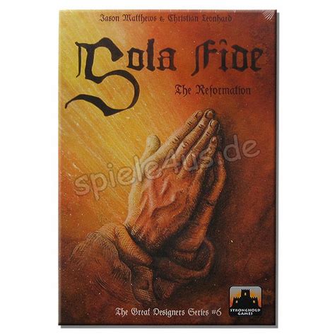 Sola Fide: The Reformation ENGLISCH kaufen | Neu & Gebraucht - spiele4us.de