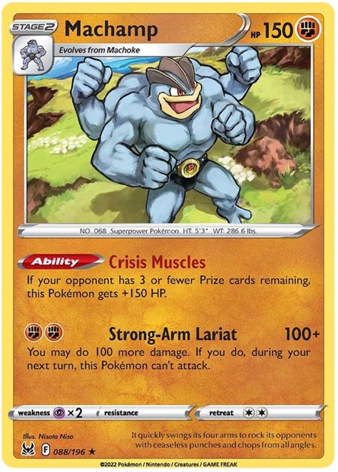 Machamp - Lost Origin #88 Pokemon Card