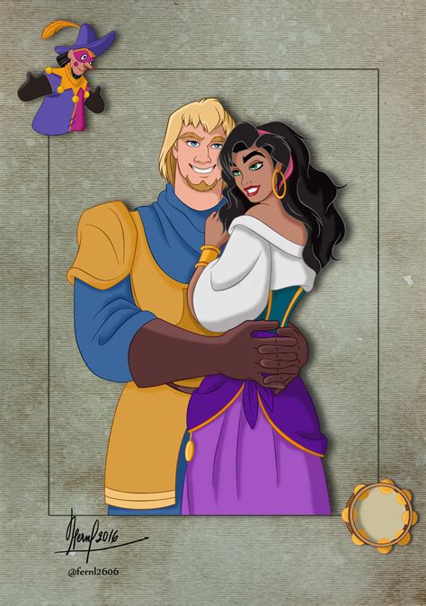 ESMERALDA AND PHOEBUS by FERNL on DeviantArt