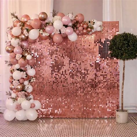 Backdrops Birthday Party Decorations Wedding Backdrop Sequin Wall ...