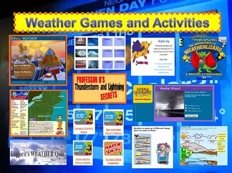 Weather Games and Activities