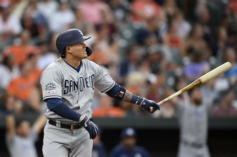 Machado enjoys happy return in Padres' 8-3 win over Orioles