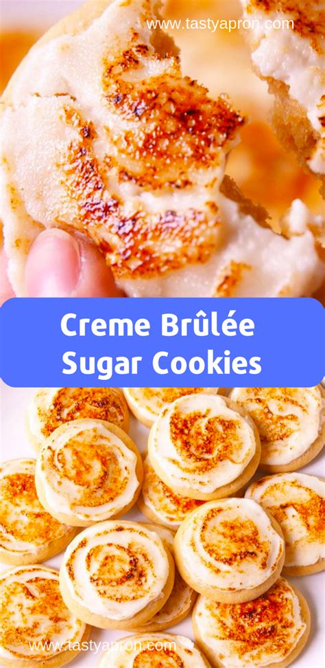 Best Creme Brûlée Sugar Cookies Recipe #cookies #desserts | Creme brulee desserts, Creme brulee ...