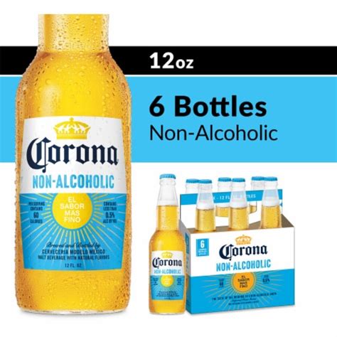 Corona Non-Alcoholic Malt Beverage Mexican Import Brew, 6 bottles / 12 ...