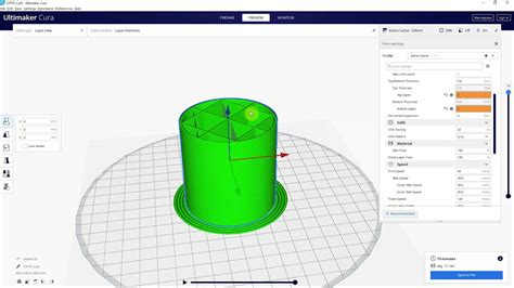 Ultimaker Cura - Slicing for Clay or Ceramic 3D Printing - YouTube