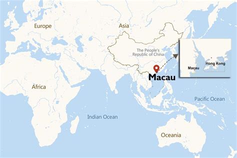 Macao On A Map - Brandy Tabbitha