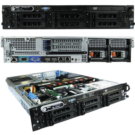 Dell PowerEdge 2950 Server with 2x3.0GHz Xeon Processors and 16GB Memory 2x73GB PERC 5 RAID 10K ...