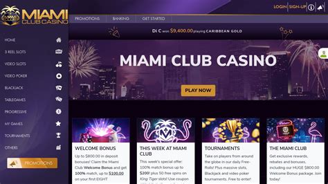 Miami Club Casino | Expert Review 2020 | Real Player Reviews