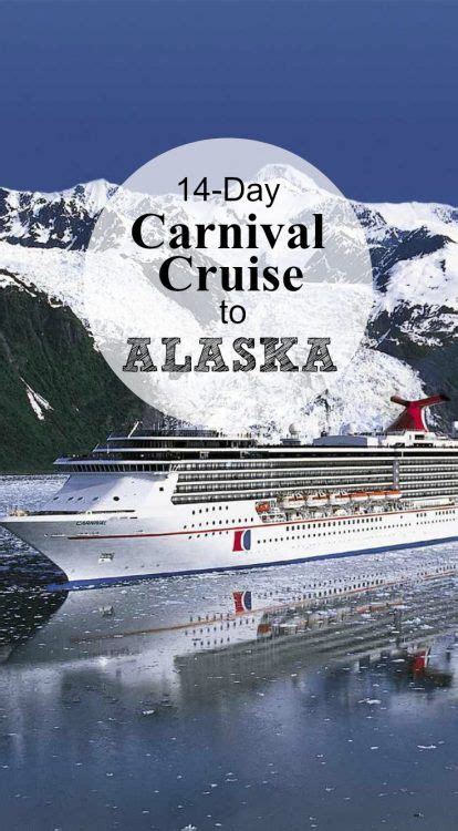 New Carnival Alaska Cruise 14-Day Journey in 2017 | Alaska cruise, Alaskan cruise excursions ...