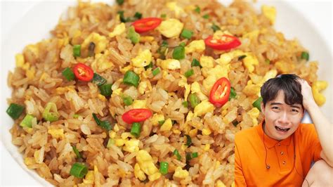 Uncle Roger Egg Fried Rice Recipe - YouTube