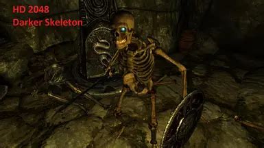 Skeleton retexture by JazzJR at Skyrim Nexus - Mods and Community