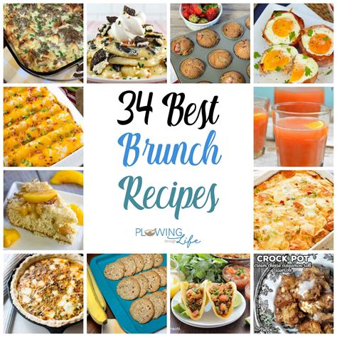 34 Best Brunch Recipes - Plowing Through Life