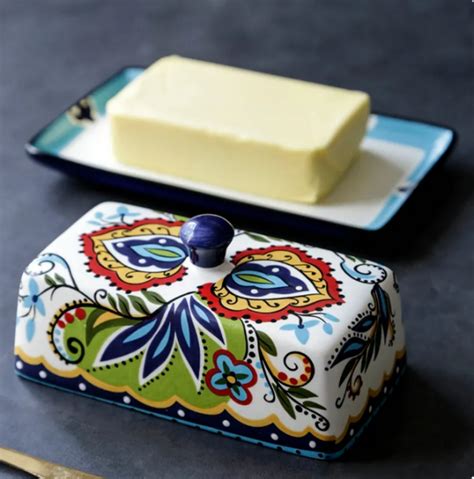 Ceramic Butter Dish With Lid - Kitchenware Crew