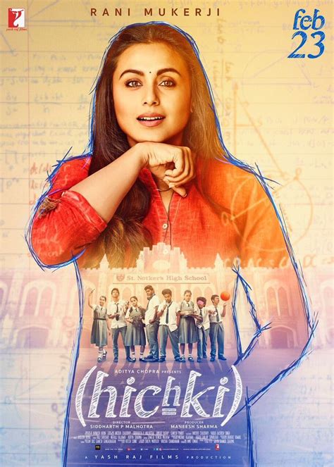 Rani Mukerji's Hichki movie poster - Photos,Images,Gallery - 80119