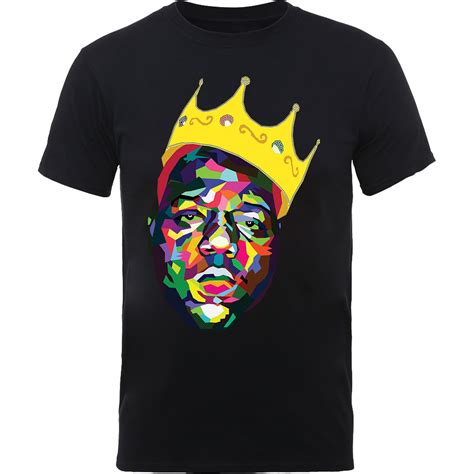 Notorious BIG Biggie Smalls Mens Black T-Shirts Tupac Rap Hip Hop 90s ...