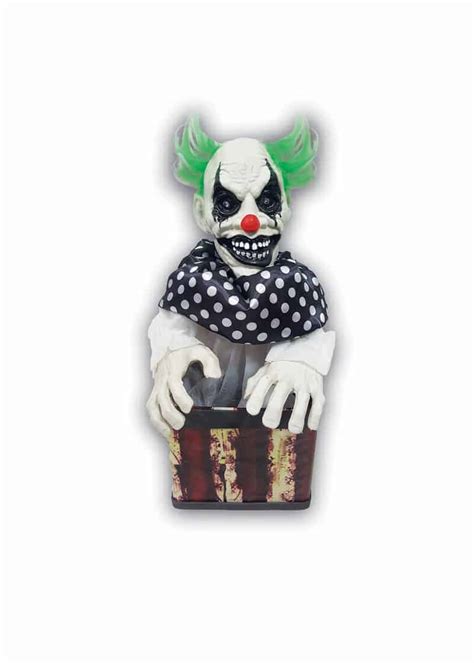 Clown Jack in the Box Animated 43cm - The CPS Warehouse