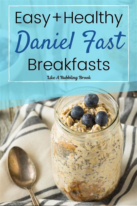 10+ Daniel Fast Breakfasts You'll Actually Enjoy! | Daniel fast recipes ...