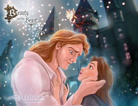 Belle and Adam - Belle Fan Art (38354644) - Fanpop