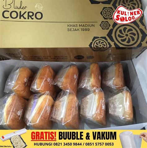 Order Online Bluder Cokro Madiun isi 10 ( Mix 4 Rasa ) - Kuliner Soloo | PaxelMarket