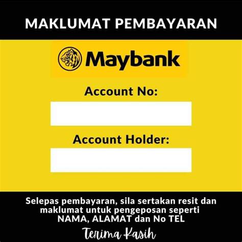 Bsn Background Template Akaun Bank Maybank : Pin By Marlisa On Penyimpanan Saya Account Bank ...