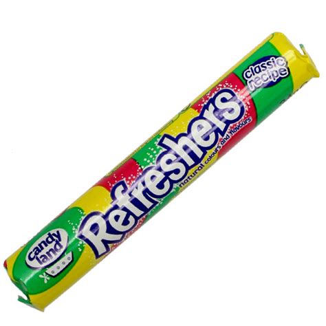 Refreshers - 3 Rolls- Barratt British Sweets From The UK Retro Sweet Shop